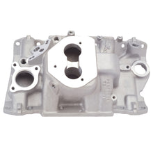 Load image into Gallery viewer, Edelbrock 3713 Performer Small-Block Chevy 4.3L T.B.I. V6 Intake Manifold for Select Chevrolet Astro, Chevrolet C1500, Chevrolet C2500, Chevrolet Caprice, Chevrolet El Camino, Chevrolet G10, Chevrolet G20, Chevrolet G30, Chevrolet K1500, Chevrolet K2500,