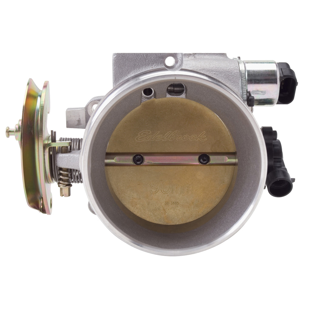 Edelbrock 3864 Fuel Injection Throttle Body for Select Chevrolet Avalanche, Chevrolet Avalanche 1500, Chevrolet B7, Chevrolet C6500 Kodiak, Chevrolet C7500 Kodiak, Chevrolet Cheyenne, Chevrolet Colorado, Chevrolet Corvette, Chevrolet Express 1500,