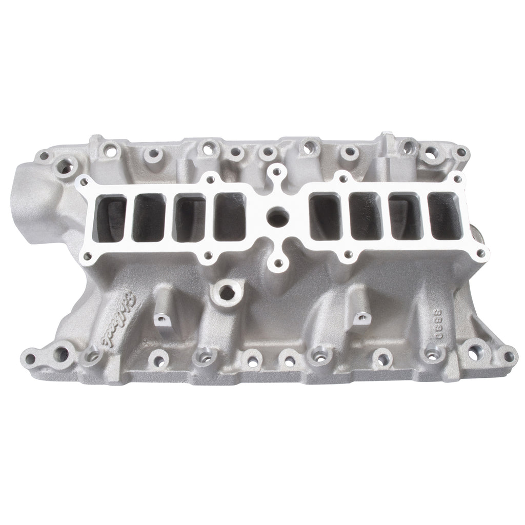 Edelbrock 3881 Performer Truck 5.8L Intake Manifold Small-Block Ford for Select Ford Bronco, Ford F-150, Ford F-250, Ford F-350