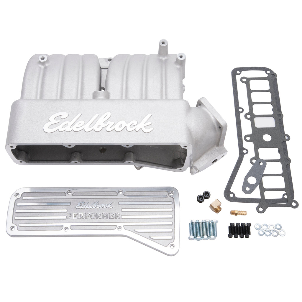 Edelbrock 3882 Performer RPM 5.8L Upper Plenum Only with Plenum Cover for Select Ford Bronco, Ford F-150, Ford F-250, Ford F-350