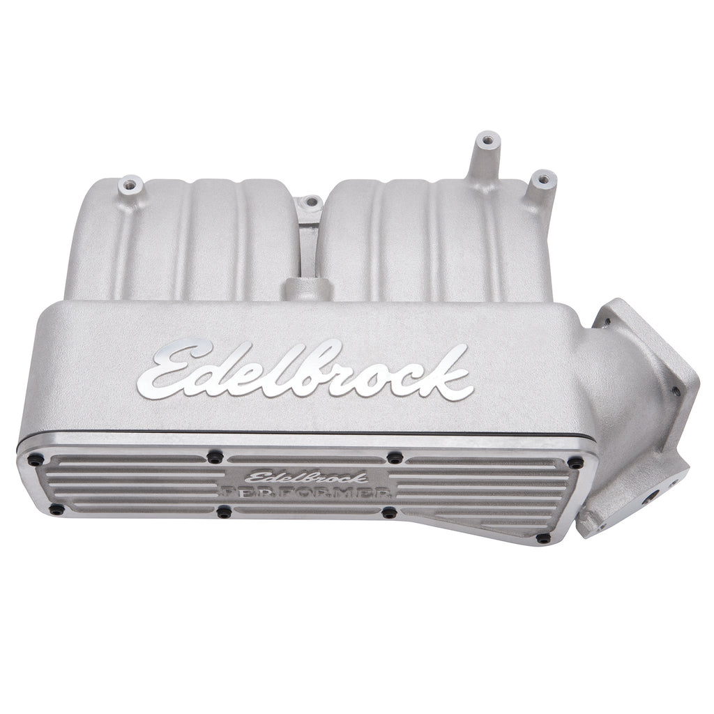 Edelbrock 3882 Performer RPM 5.8L Upper Plenum Only with Plenum Cover for Select Ford Bronco, Ford F-150, Ford F-250, Ford F-350