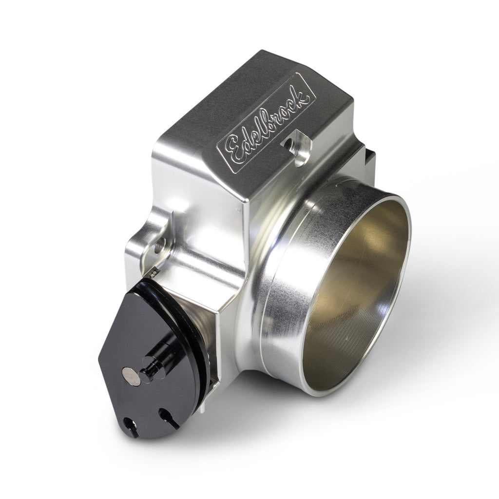 Edelbrock 3970 Edelbrock Victor LS Series 90mm Throttle Body, Satin