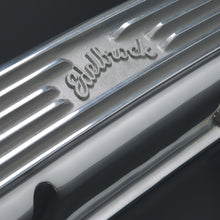 Load image into Gallery viewer, Edelbrock 4145 Classic Series Valve Cover for Chevy 262-400 V8 1959-86 applications for Select Buick Century, Buick LeSabre, Buick Regal, Buick Skylark, Chevrolet Bel Air, Chevrolet Biscayne, Chevrolet Blazer, Chevrolet Brookwood, Chevrolet C10,