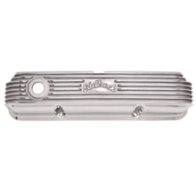 Load image into Gallery viewer, Edelbrock 4162 Classic Series Valve Cover for Ford FE V8 1958-1976 for Select Ford 300, Ford Club, Ford Country Sedan, Ford Country Squire, Ford Courier Sedan Delivery, Ford Custom, Ford Custom 300, Ford Custom 500, Ford Del Rio Wagon, Ford F-100, Ford