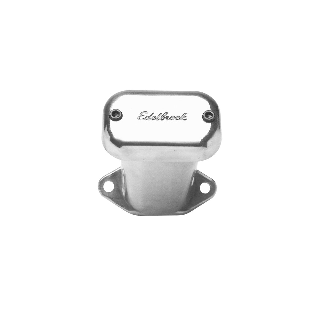 Edelbrock 4203 Race Bolt Down Die Cast Breather - Polished