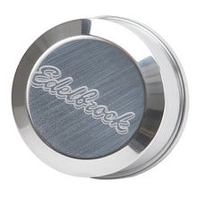 Load image into Gallery viewer, Edelbrock 4213 Push-in Round Billet Aluminum Breather - Polished