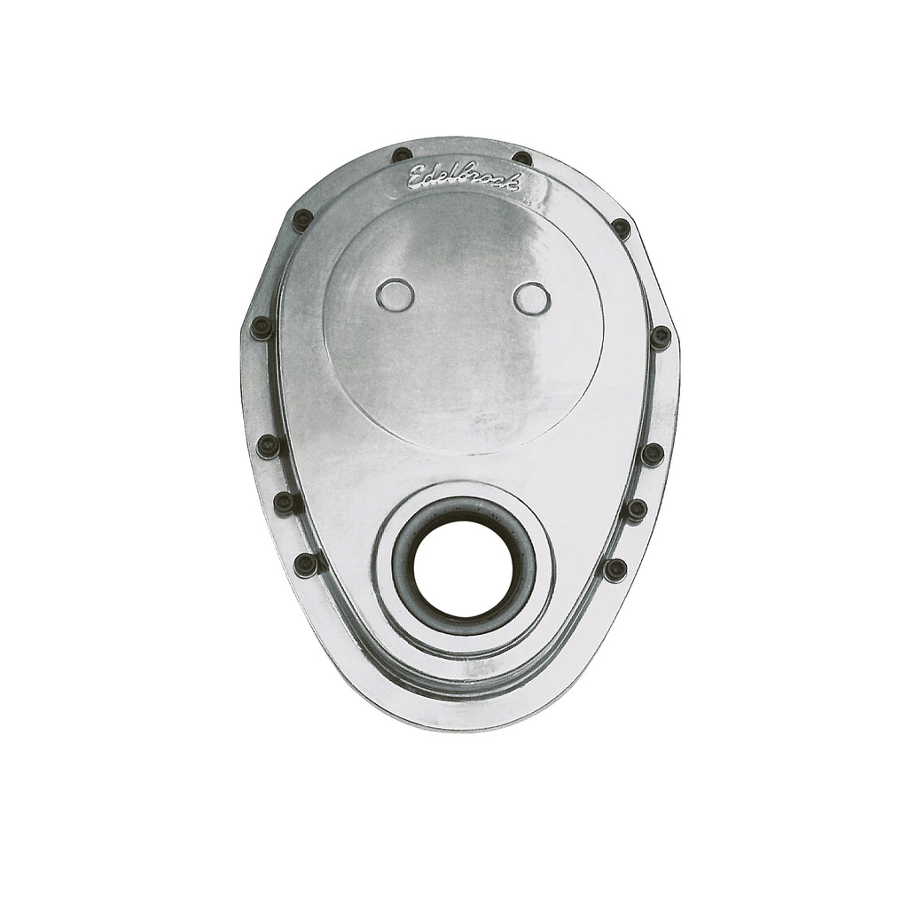 Edelbrock 4240 Chevy S/B Front Cover for Select Buick Century, Buick LeSabre, Buick Regal, Buick Skylark, Chevrolet Bel Air, Chevrolet Biscayne, Chevrolet Blazer, Chevrolet Brookwood, Chevrolet C10, Chevrolet C10 Pickup, Chevrolet C10 Suburban, Chevrolet