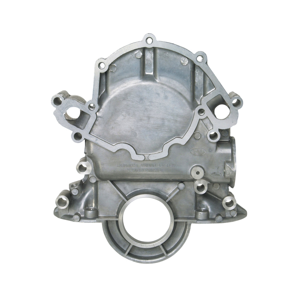 Edelbrock 4250 SBF Timing Cover, 65-78 289(non K-Code) & 302 69-87 351 for Select Ford Bronco, Ford Country Sedan, Ford Country Squire, Ford Custom, Ford Custom 500, Ford E-100 Econoline, Ford E-100 Econoline Club Wagon, Ford E-150 Econoline, Ford E-150