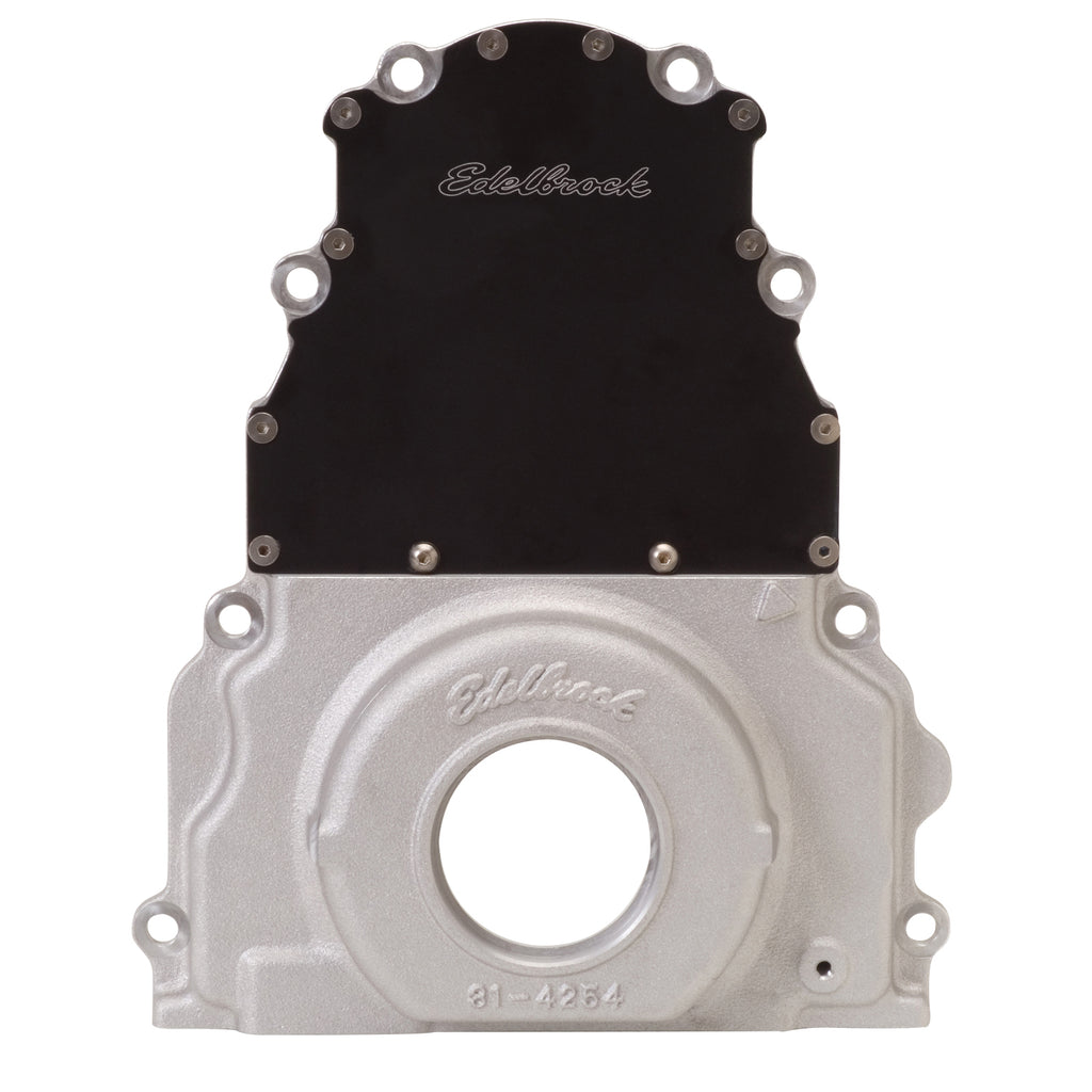Edelbrock 4254 Timing Cover 1997-04 GM LS1/LS6 Two Piece