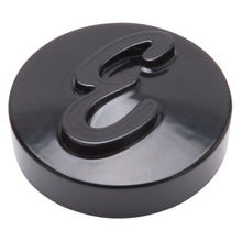 Load image into Gallery viewer, Edelbrock 4270 E Logo Black Anodized Nut for Pro-Flo Universal 14" Round Air Cleaners