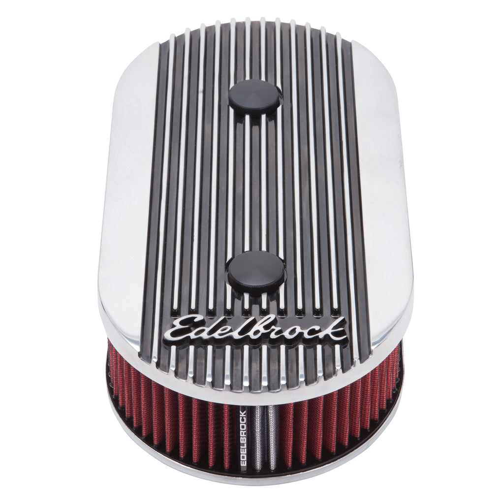 Edelbrock 4272 Elite II Air Cleaner #4272 with washable filter, polished finish