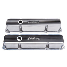 Load image into Gallery viewer, Edelbrock 4276 Elite II Valve Covers for Chrysler Big-Block 383/440 for Select Bristol 411, Chrysler 300, Chrysler Cordoba, Chrysler Imperial, Chrysler New Yorker, Chrysler Newport, Chrysler Saratoga, Chrysler Town &amp; Country, Chrysler Windsor, DeSoto