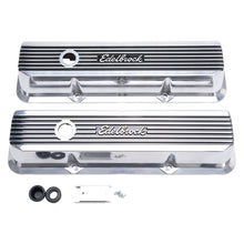 Load image into Gallery viewer, Edelbrock 4277 Elite II Valve Covers for Ford FE 1958-1976 for Select Edsel Citation, Edsel Corsair, Edsel Ranger, Edsel Villager, Ford 300, Ford Club, Ford Country Sedan, Ford Country Squire, Ford Courier Sedan Delivery, Ford Custom, Ford Custom 300,
