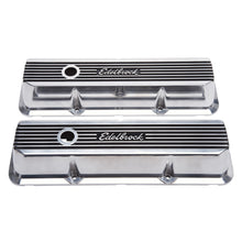 Load image into Gallery viewer, Edelbrock 4277 Elite II Valve Covers for Ford FE 1958-1976 for Select Edsel Citation, Edsel Corsair, Edsel Ranger, Edsel Villager, Ford 300, Ford Club, Ford Country Sedan, Ford Country Squire, Ford Courier Sedan Delivery, Ford Custom, Ford Custom 300,