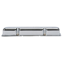 Load image into Gallery viewer, Edelbrock 4431 Signature Series Valve Covers for AMC/Jeep 290-304-343-360-390-401 V8 for Select American Motors AMX, American Motors Ambassador, American Motors American, American Motors Concord, American Motors Gremlin, American Motors Hornet, American