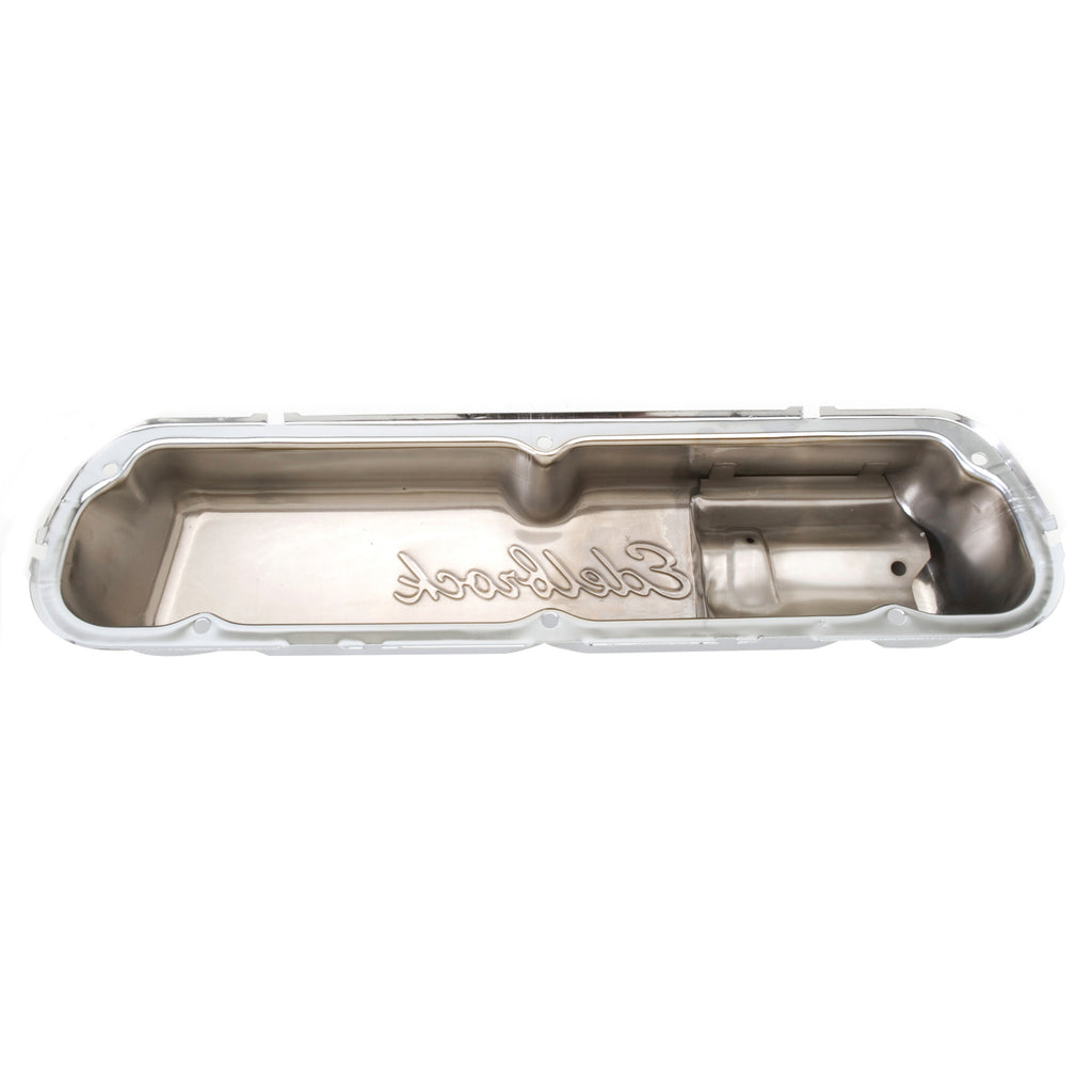 Edelbrock 4460 Signature Series Valve Covers for Ford 260-289-302 (not Boss) and 351W for Select Ford 300, Ford Bronco, Ford Country Sedan, Ford Country Squire, Ford Custom, Ford Custom 500, Ford E-100 Econoline, Ford E-100 Econoline Club Wagon, Ford