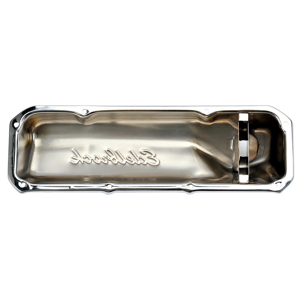 Edelbrock 4461 Signature Series Valve Covers for Ford 351M-400 and 351C V8 for Select Ford Bronco, Ford Country Sedan, Ford Country Squire, Ford Custom, Ford Custom 500, Ford E-250 Econoline, Ford E-250 Econoline Club Wagon, Ford E-350 Econoline, Ford
