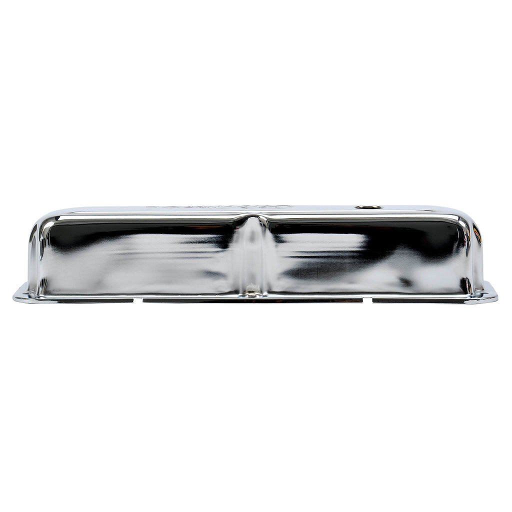 Edelbrock 4462 Signature Series Valve Covers for FE 332-352-360-390-406-410-427-428 for Select Ford 300, Ford Club, Ford Country Sedan, Ford Country Squire, Ford Custom, Ford Custom 300, Ford Custom 500, Ford Del Rio Wagon, Ford F-100, Ford F-150, Ford