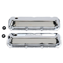 Load image into Gallery viewer, Edelbrock 4463 Signature Series Valve Covers for Ford 429/460 V8 for Select Ford Country Sedan, Ford Country Squire, Ford Custom, Ford Custom 500, Ford E-100 Econoline, Ford E-250 Econoline, Ford E-250 Econoline Club Wagon, Ford E-350 Econoline, Ford