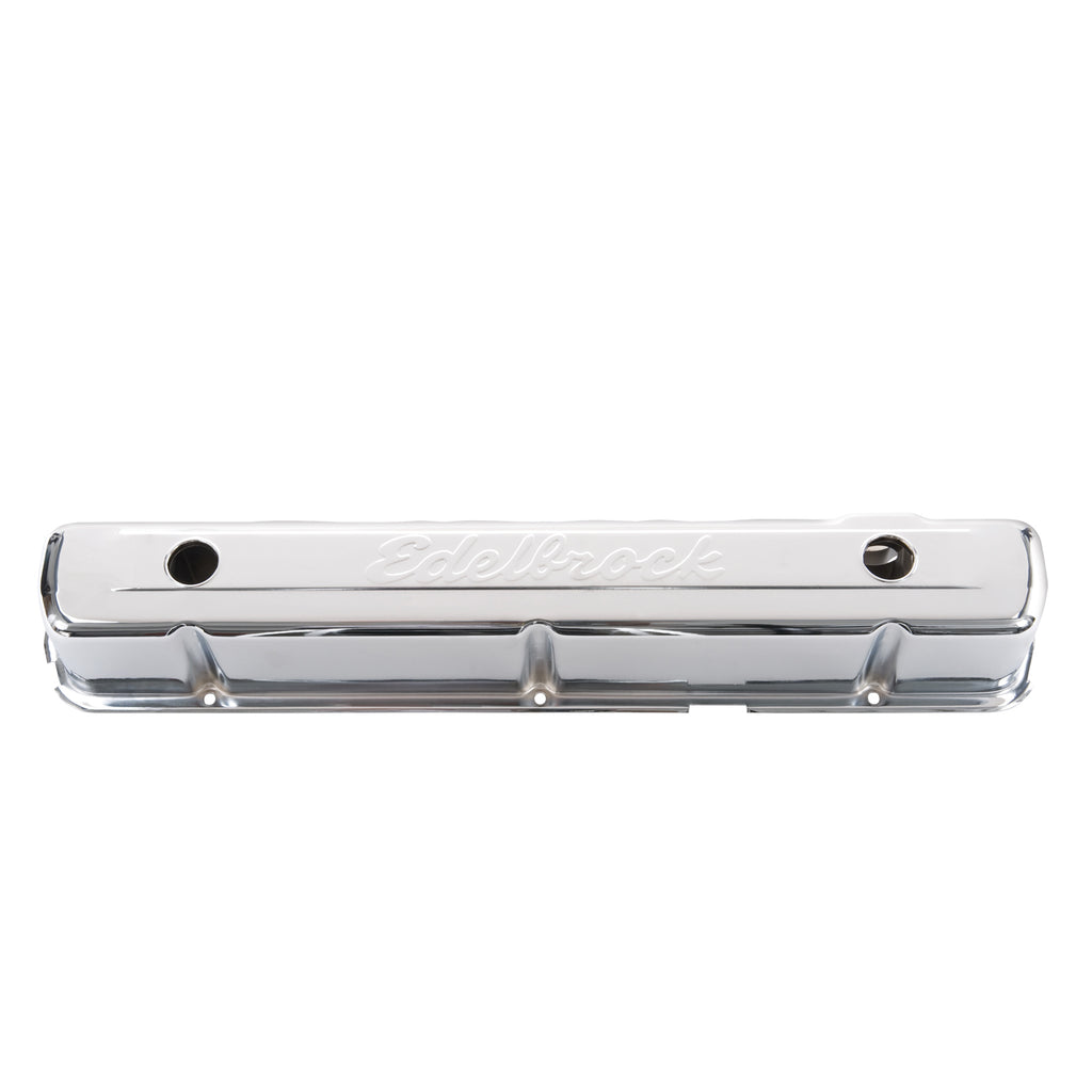 Edelbrock 4477 Signature Series Valve Covers for Chevrolet 194-292 1962-2001 Inline 6 for Select Buick Apollo, Buick Skylark, Buick Special, Checker A11, Checker A11E, Checker Deluxe, Checker Marathon, Checker Taxicab, Chevrolet Bel Air, Chevrolet