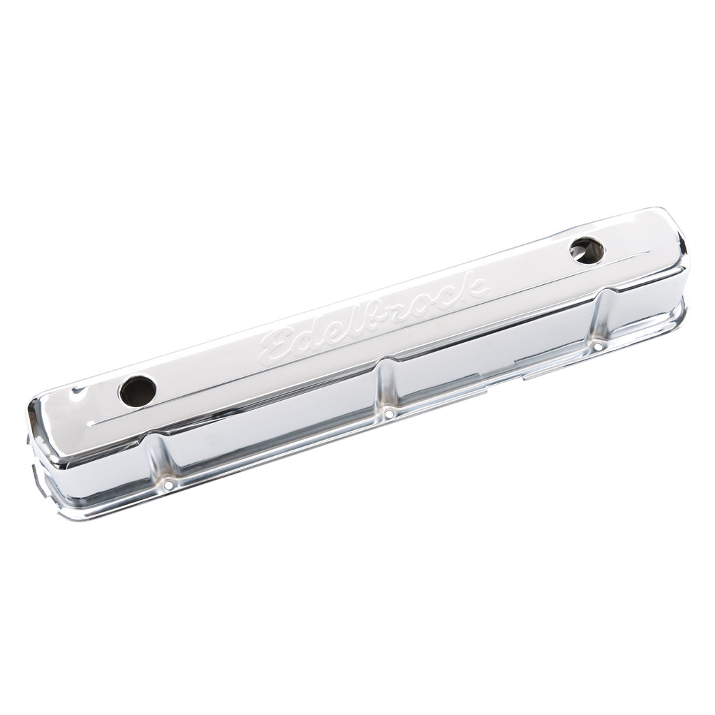 Edelbrock 4477 Signature Series Valve Covers for Chevrolet 194-292 1962-2001 Inline 6 for Select Buick Apollo, Buick Skylark, Buick Special, Checker A11, Checker A11E, Checker Deluxe, Checker Marathon, Checker Taxicab, Chevrolet Bel Air, Chevrolet