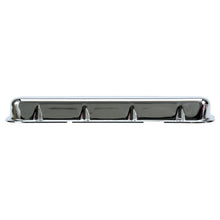 Load image into Gallery viewer, Edelbrock 4480 Signature Series Valve Covers, Chrome, Low Profile, Chevrolet 396-502, '65-Later for Select Chevrolet Bel Air, Chevrolet Biscayne, Chevrolet Blazer, Chevrolet Brookwood, Chevrolet C10, Chevrolet C10 Pickup, Chevrolet C10 Suburban,