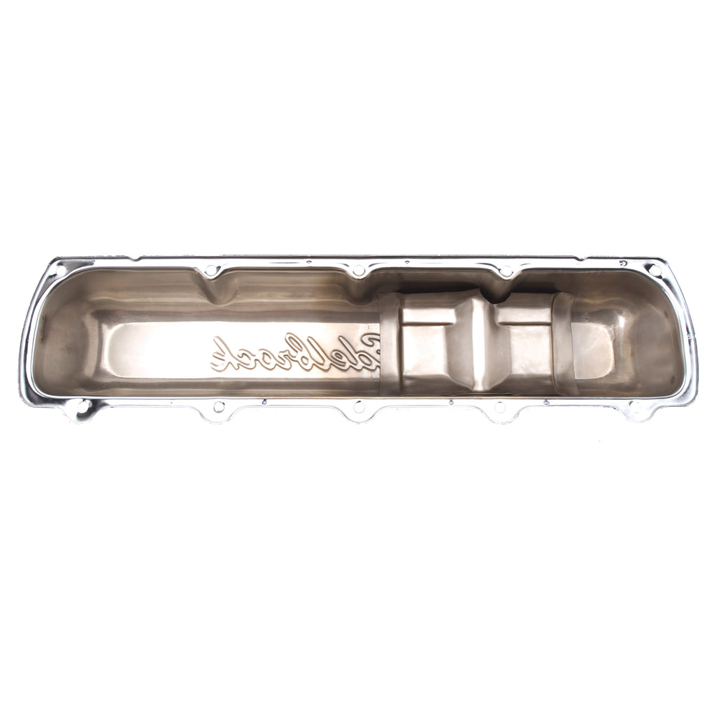 Edelbrock 4485 Signature Series Valve Covers for Oldsmobile 350-455 V8 for Select Buick Century, Buick Electra, Buick Estate Wagon, Buick LeSabre, Buick Regal, Buick Riviera, Buick Skylark, Oldsmobile 442, Oldsmobile 98, Oldsmobile Custom Cruiser,