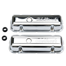 Load image into Gallery viewer, Edelbrock 4486 Signature Series Valve Covers for Buick 3.8L &amp; 4.1L V6 77 &amp; Later for Select Buick Century, Buick Electra, Buick LeSabre, Buick Park Avenue, Buick Reatta, Buick Regal, Buick Riviera, Buick Skyhawk, Buick Skylark