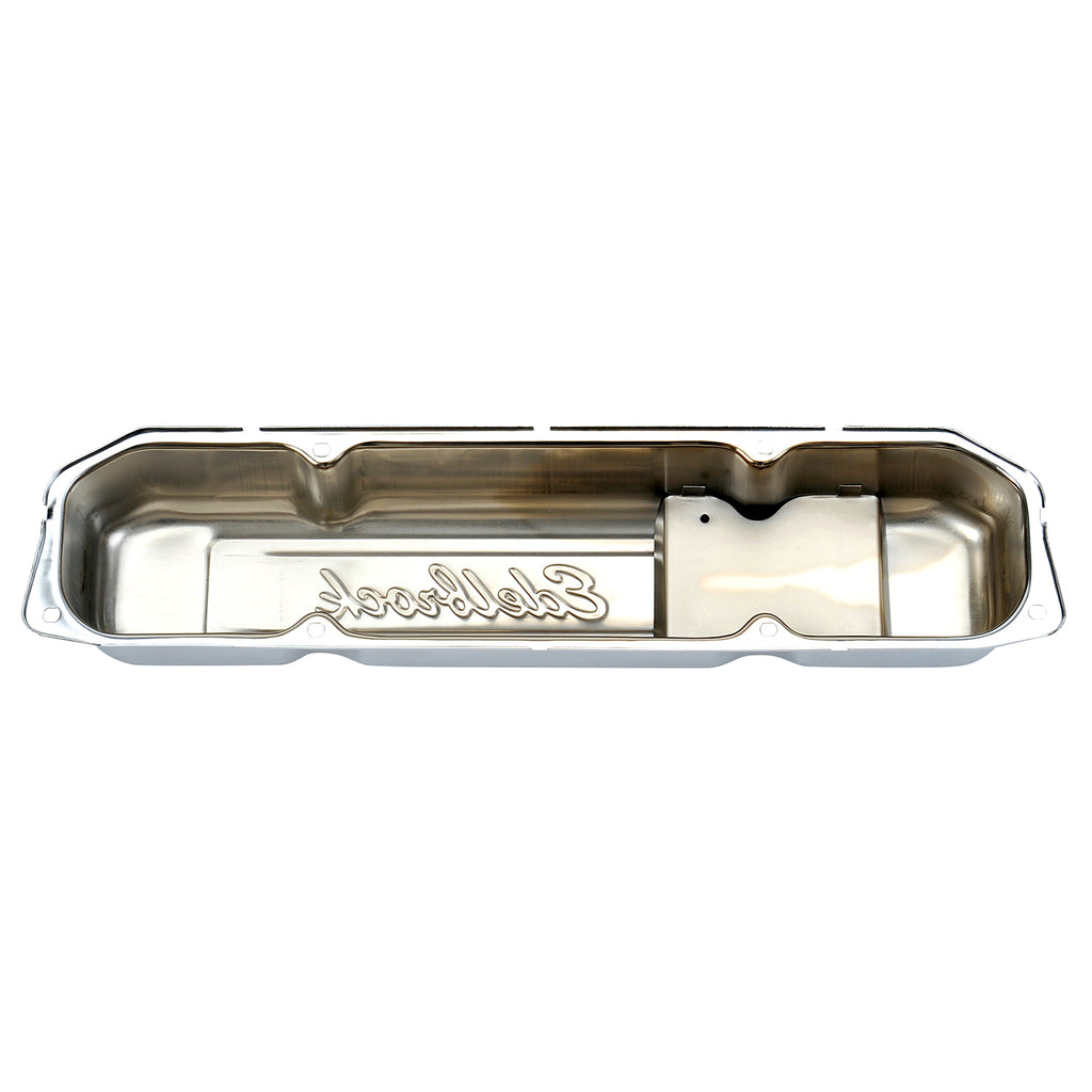 Edelbrock 4491 Signature Series Valve Covers for Chrysler 361-383-400-413-426-440 V8 for Select Chrysler 300, Chrysler Cordoba, Chrysler Imperial, Chrysler New Yorker, Chrysler Newport, Chrysler Town & Country, Dodge 330, Dodge 440, Dodge 880, Dodge B100