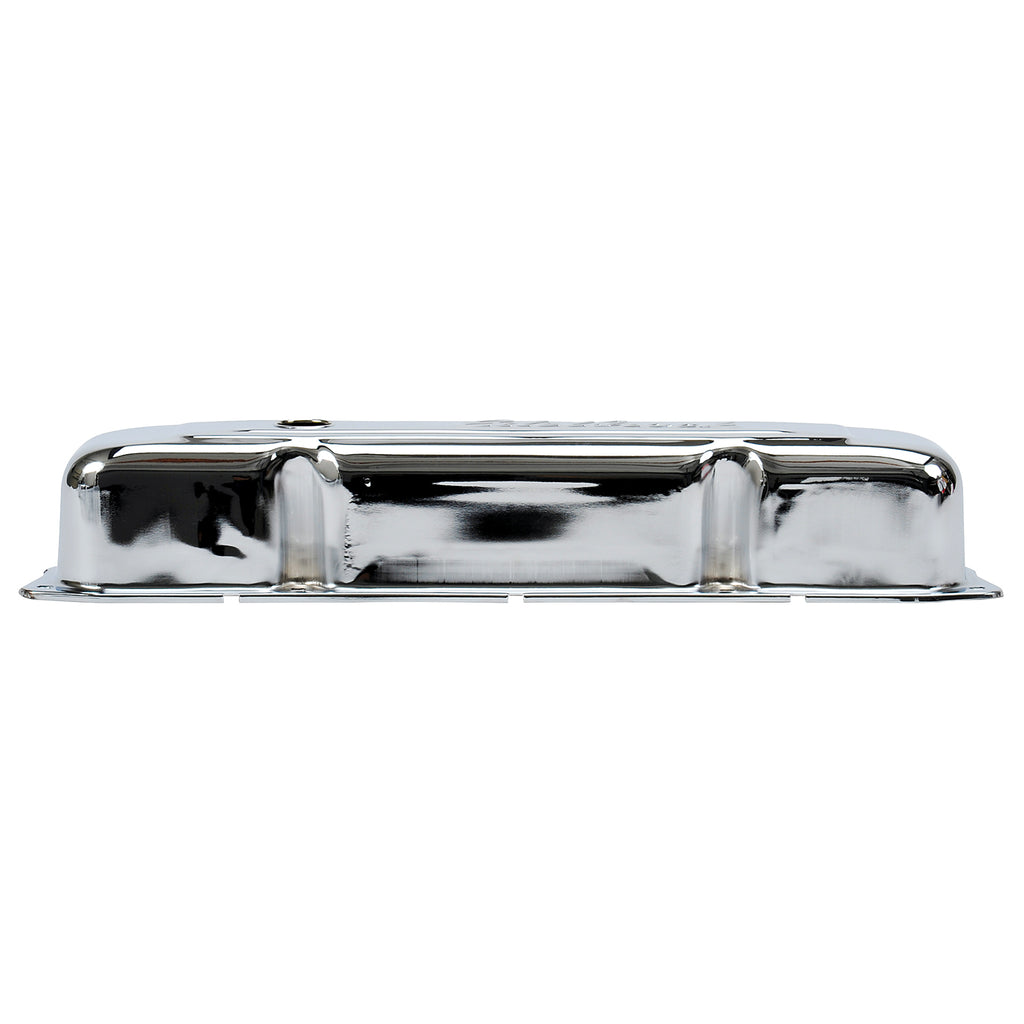 Edelbrock 4491 Signature Series Valve Covers for Chrysler 361-383-400-413-426-440 V8 for Select Chrysler 300, Chrysler Cordoba, Chrysler Imperial, Chrysler New Yorker, Chrysler Newport, Chrysler Town & Country, Dodge 330, Dodge 440, Dodge 880, Dodge B100