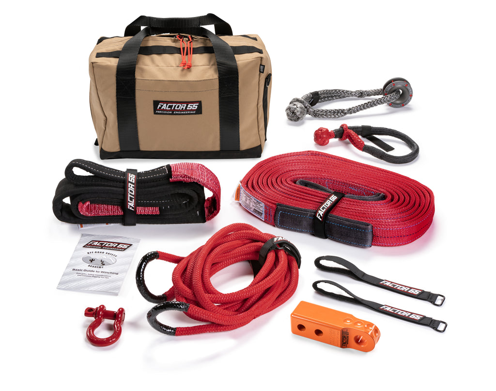 Factor 55 00494-07 HEMINGWAY WINCH ACCESSORY KIT (ORANGE HITCHLINK)