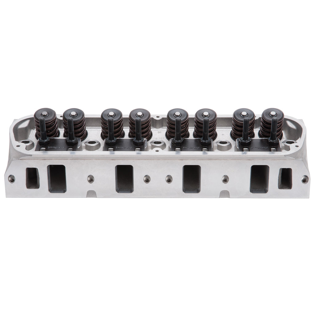 Edelbrock 5023 Small-Block Ford E-Street Cylinder Heads 1.90" for Select AC Shelby Cobra, Ford 300, Ford Bronco, Ford Country Sedan, Ford Country Squire, Ford Custom, Ford Custom 500, Ford E-100 Econoline, Ford E-100 Econoline Club Wagon, Ford E-150