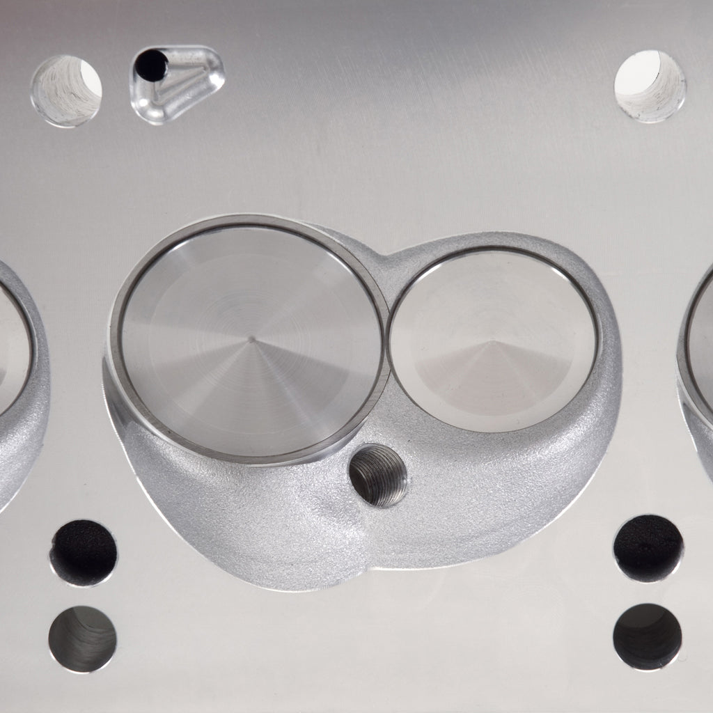 Edelbrock 5025 Small-Block Ford E-Street Cylinder Heads 2.02" for Select AC Shelby Cobra, Ford 300, Ford Bronco, Ford Country Sedan, Ford Country Squire, Ford Custom, Ford Custom 500, Ford E-100 Econoline, Ford E-100 Econoline Club Wagon, Ford E-150