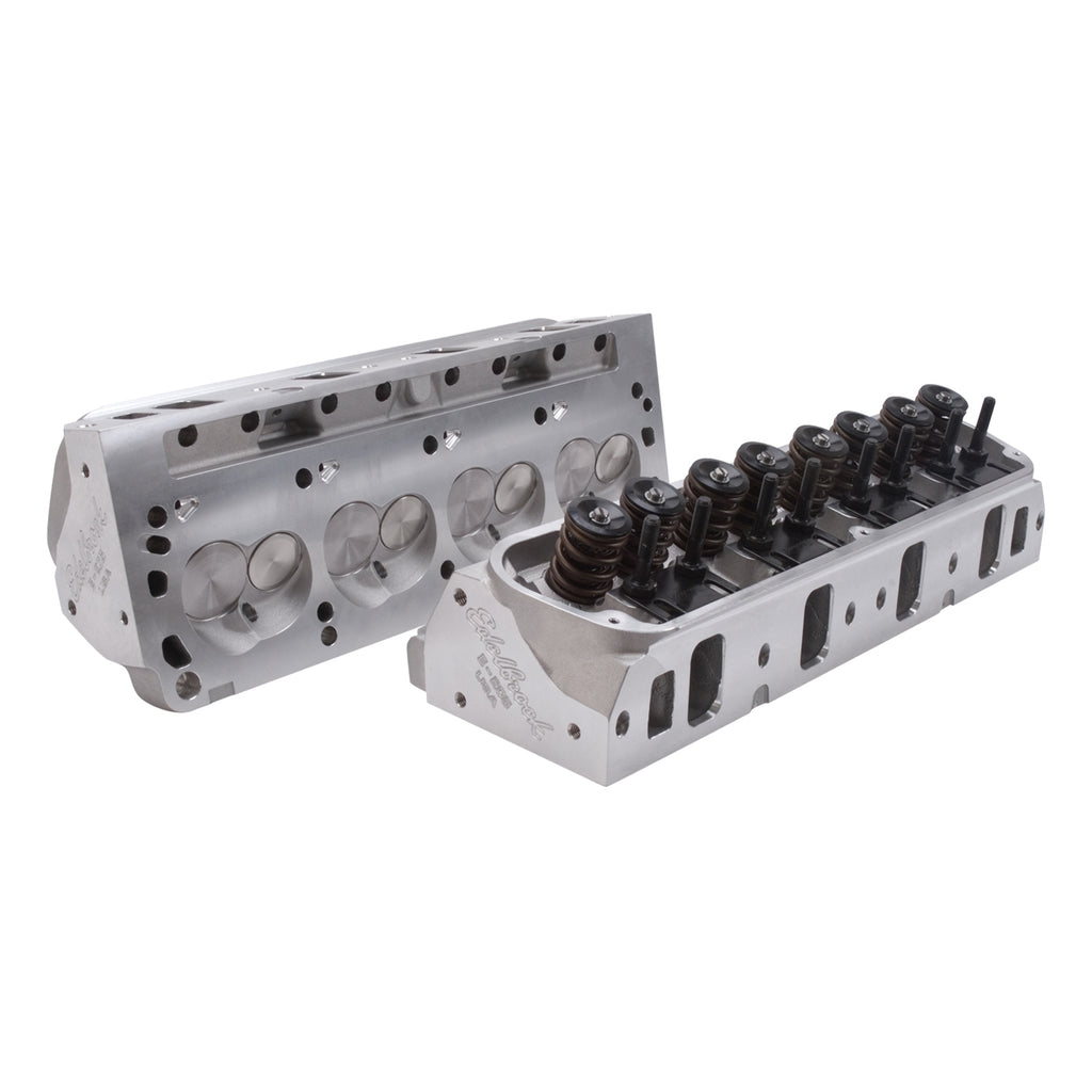Edelbrock 5027 Small-Block Ford E-205 Cylinder Head w/ Hydraulic Roller Camshaft for Select AC Shelby Cobra, Bricklin SV-1, DeTomaso Mangusta, DeTomaso Pantera, Ford 300, Ford Bronco, Ford Country Sedan, Ford Country Squire, Ford Custom, Ford Custom 500,