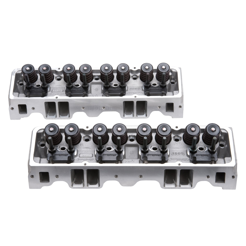 Edelbrock 5073 Small-Block Chevy E-Street Cylinder Head 70cc Pair for Select Avanti II, Buick Century, Buick Commercial Chassis, Buick LeSabre, Buick Regal, Buick Roadmaster, Buick Skylark, Checker Aerobus, Checker Deluxe, Checker Marathon, Checker
