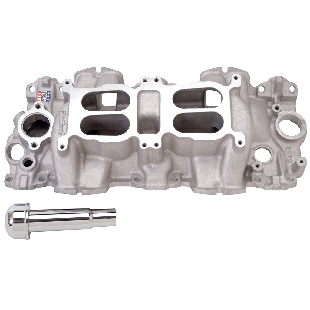 Edelbrock 5409 Performer RPM Big Block Chevy 348/ 409 Dual-Quad Large Port Intake Manifold