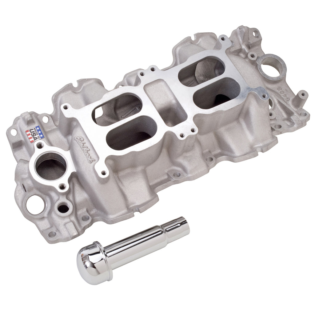Edelbrock 5409 Performer RPM Big Block Chevy 348/ 409 Dual-Quad Large Port Intake Manifold