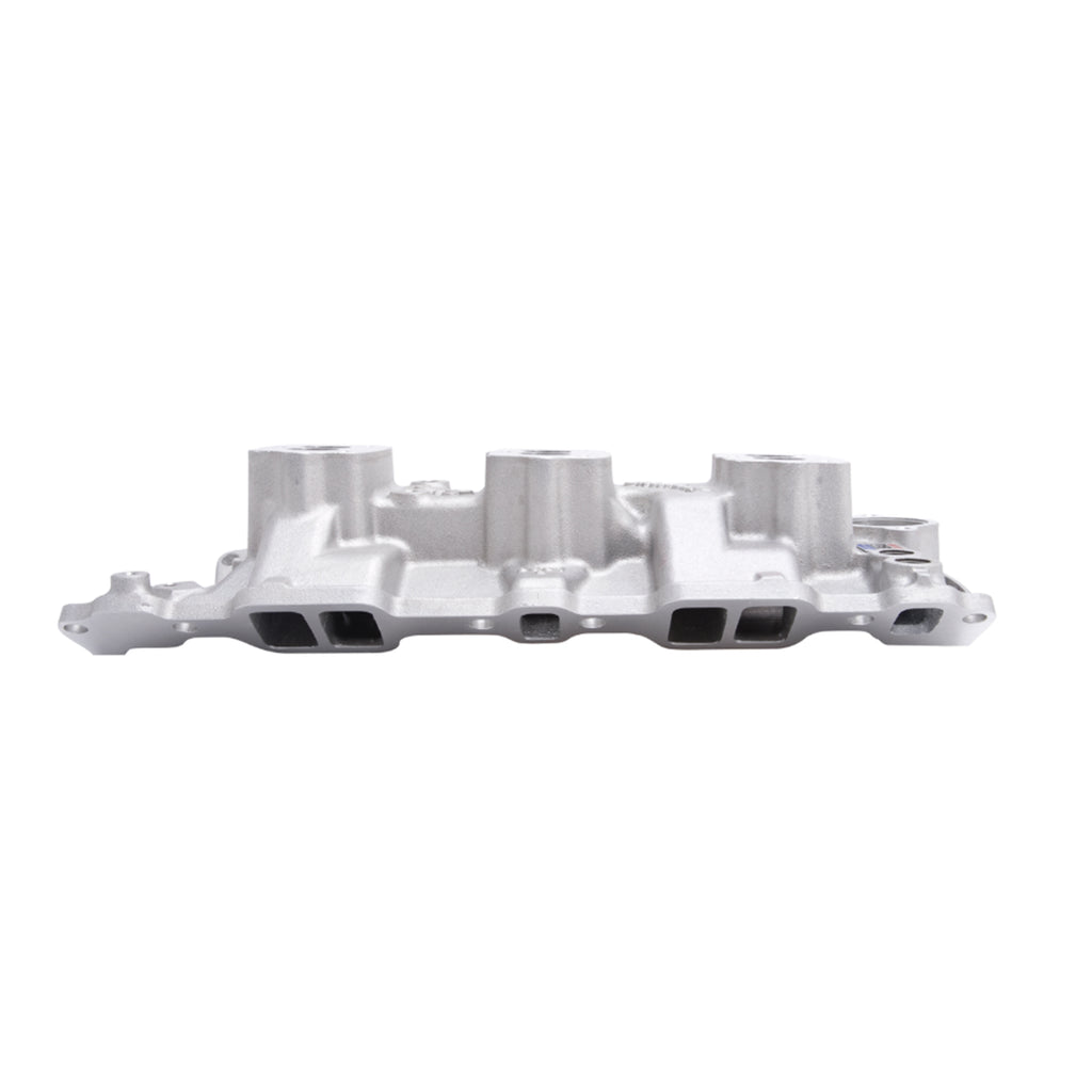 Edelbrock 5418 C-357-B Triple-Deuce Intake Manifold for 1955-86 262-400 c.i.d. SB Chevys for Select Buick Century, Buick LeSabre, Buick Regal, Buick Skylark, Chevrolet 3B, Chevrolet 3C, Chevrolet 3D, Chevrolet 3E, Chevrolet 3F, Chevrolet 3G, Chevrolet