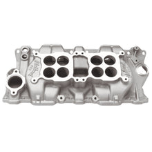 Load image into Gallery viewer, Edelbrock 5425 C-26 Small Block Chevy Dual-Quad Intake Manifold for Select Buick Century, Buick LeSabre, Buick Regal, Buick Skylark, Chevrolet Bel Air, Chevrolet Biscayne, Chevrolet Blazer, Chevrolet Brookwood, Chevrolet C10, Chevrolet C10 Pickup,
