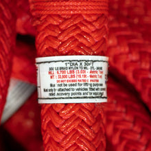 Load image into Gallery viewer, Factor 55 00559 EXTREME DUTY KINETIC ENERGY ROPE 1IN DIA X 30FT