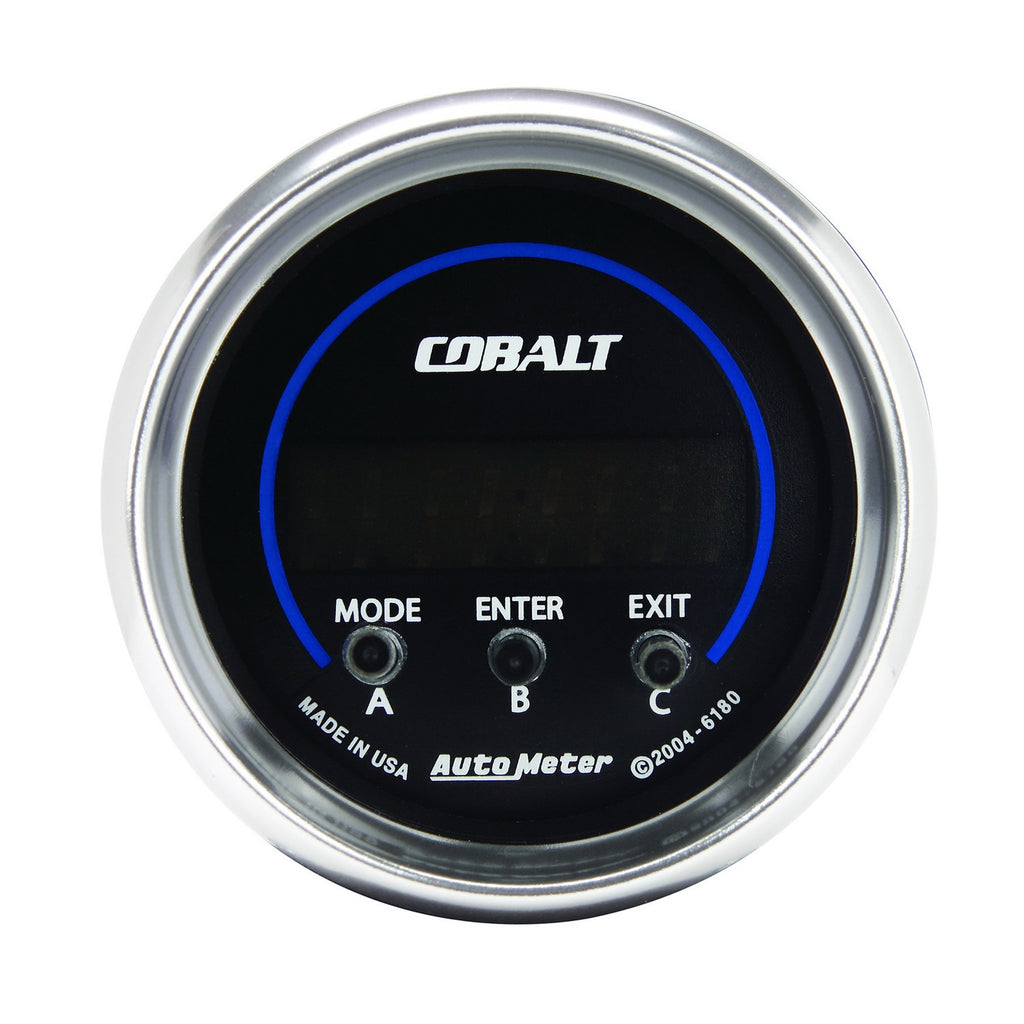 AutoMeter 6180 GAUGE, PERFORM METER, 2 1/16", 1/4 MILE/HP/0-60/60-0/G FORCES, DIGITAL, COBALT