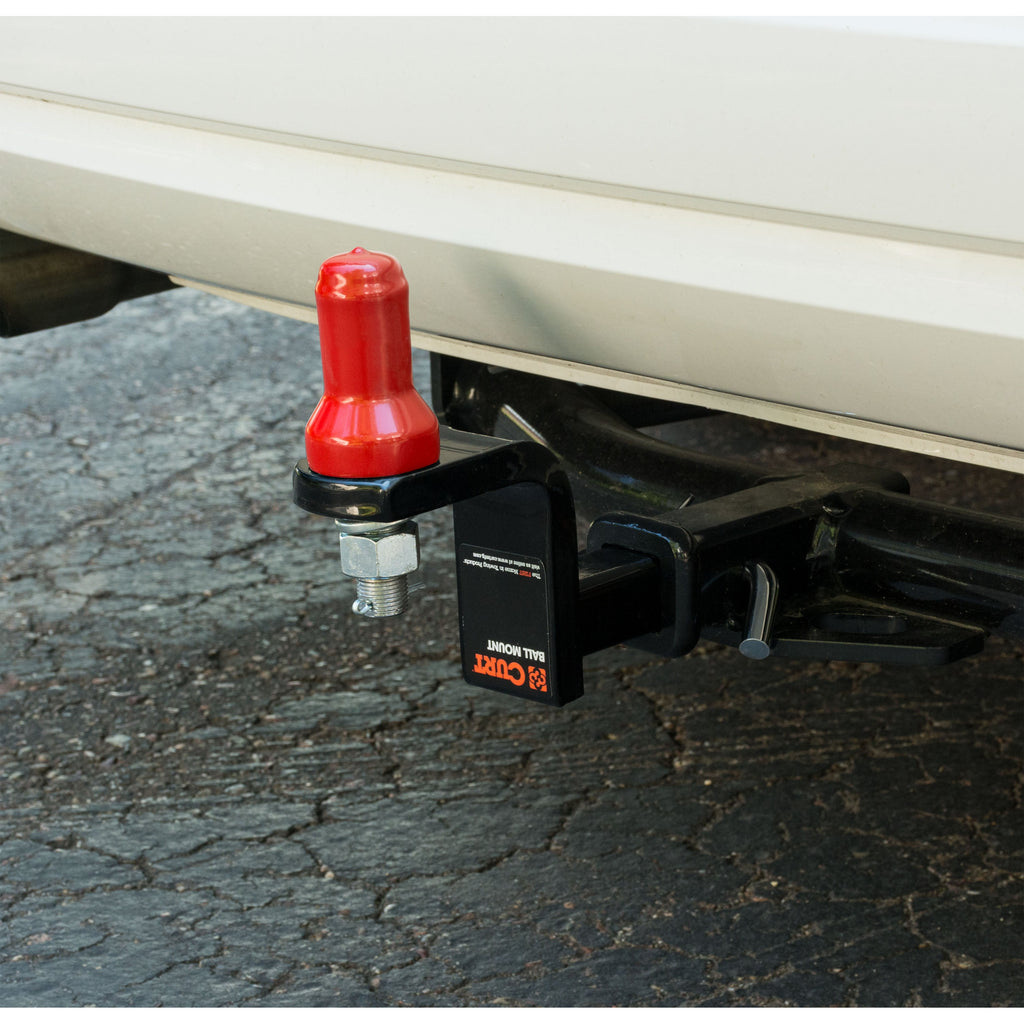 CURT 41353 CURT 41353 Red Rubber Switch Ball Cover; Fits 1-Inch Neck; 3/4-In Threaded Shank - Truck Part Superstore
