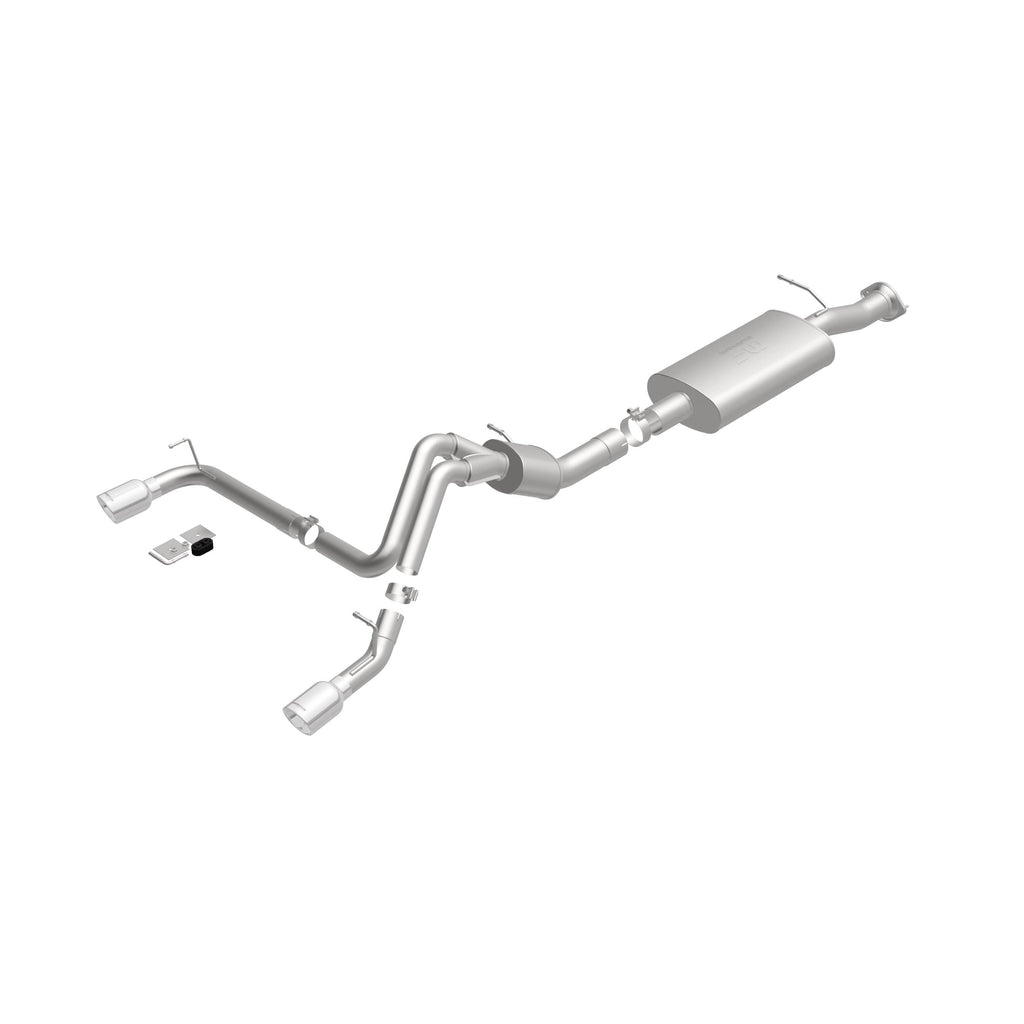 MagnaFlow Exhaust Products 16772 Street Series Polished Cat-Back System for Select Hummer H2