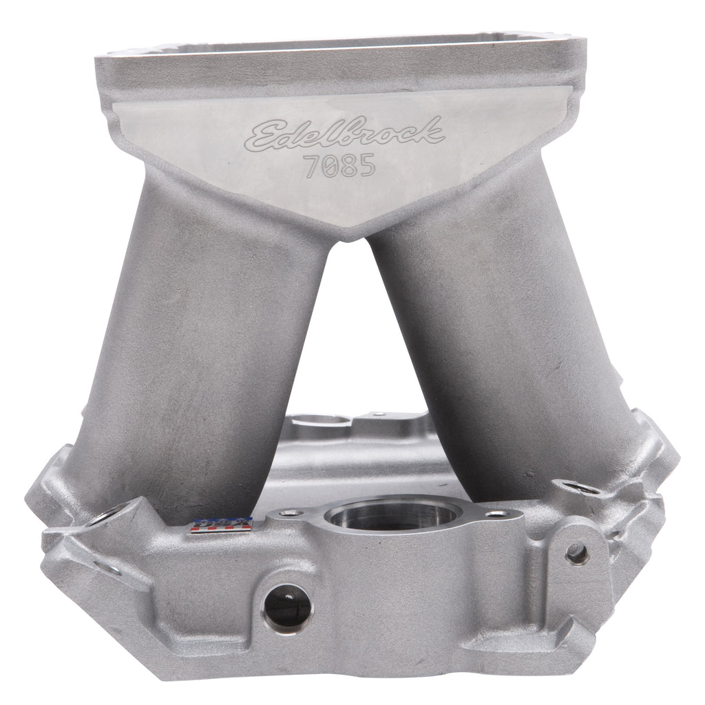 Edelbrock 7085 Victor Ram 2-R Big Block Chevy Intake Manifold Base for Carbureted Applications