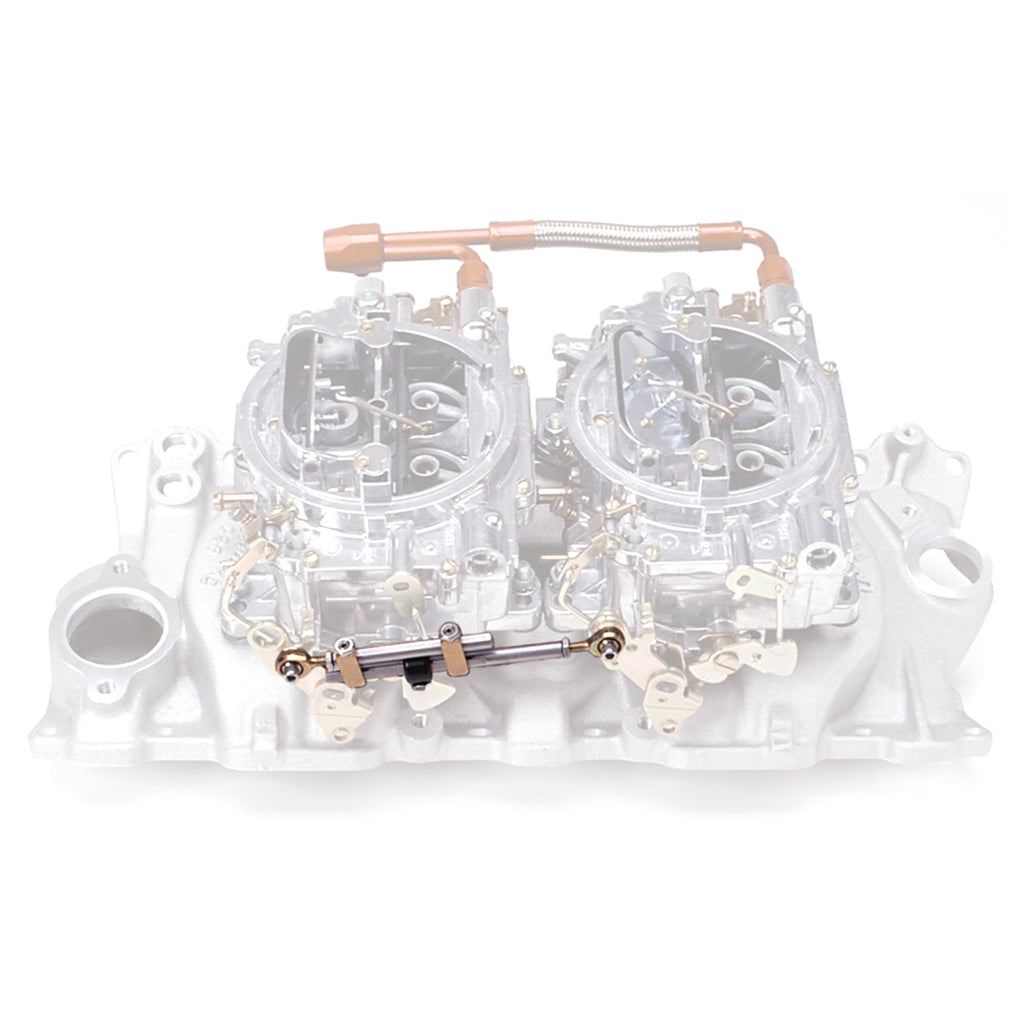 Edelbrock 7094 Dual-Quad Progressive Throttle Linkage Kit