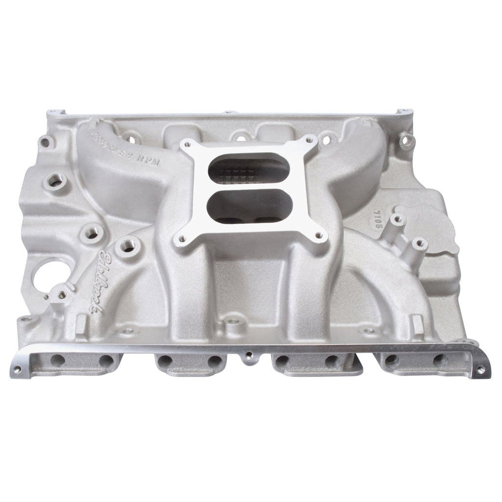 Edelbrock 7105 Performer RPM Ford FE 390 Intake Manifold for Select Edsel Citation, Edsel Corsair, Ford 300, Ford Country Sedan, Ford Country Squire, Ford Custom, Ford Custom 500, Ford F-100, Ford F-150, Ford F-250, Ford F-350, Ford Fairlane, Ford GT40,
