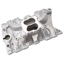Load image into Gallery viewer, Edelbrock 7111 Performer Small Block Oldsmobile 350 Intake Manifold for Select Buick Century, Buick Electra, Buick Estate Wagon, Buick GS, Buick LeSabre, Buick Regal, Buick Riviera, Buick Skylark, Chevrolet Bel Air, Chevrolet Camaro, Chevrolet Caprice,