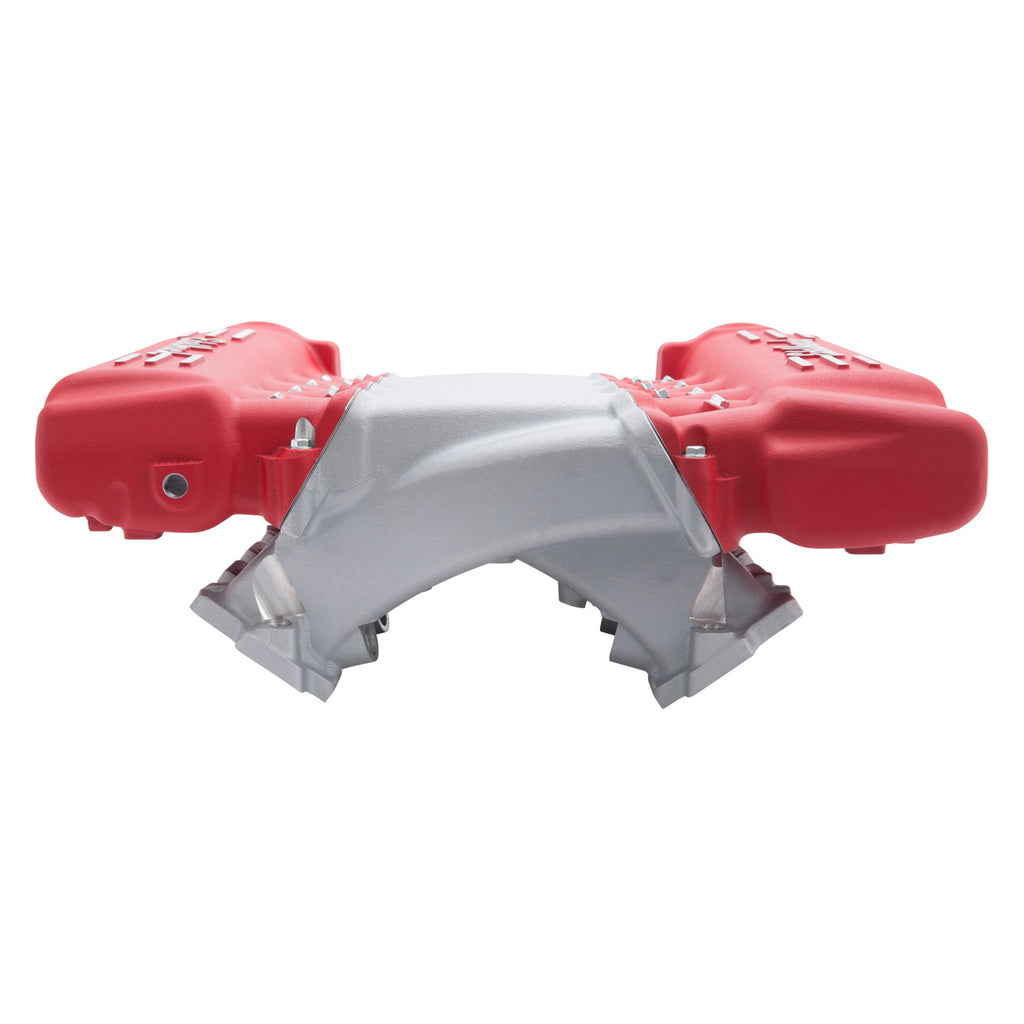 Edelbrock 7141 Cross-Ram Small Block Chevy LS3 Intake Manifold for Select Cadillac Escalade, Cadillac Escalade ESV, Cadillac Escalade EXT, Chevrolet Avalanche, Chevrolet Camaro, Chevrolet Corvette, Chevrolet SS, Chevrolet Silverado 1500, Chevrolet