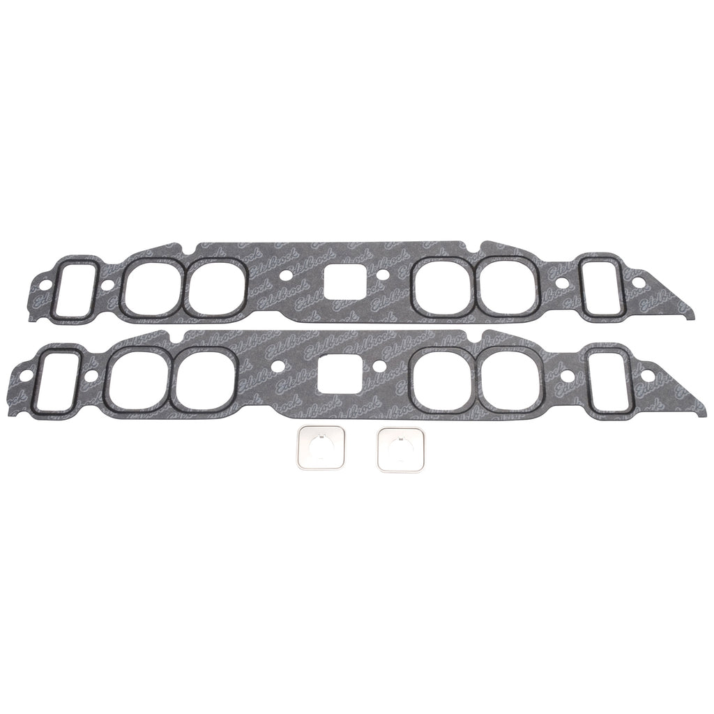 Edelbrock 7203 Intake Manifold Gasket for 1965-1990, Oval port 396-402-454 B/B Chevy for Select Chevrolet Bel Air, Chevrolet Biscayne, Chevrolet Blazer, Chevrolet Brookwood, Chevrolet C10, Chevrolet C10 Pickup, Chevrolet C10 Suburban, Chevrolet C20,