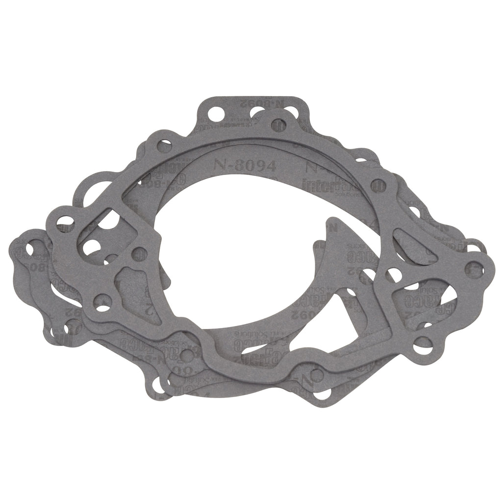 Edelbrock 7253 Engine Water Pump Gasket Set for Ford 289-302 for Select AC Shelby Cobra, Bricklin SV-1, DeTomaso Mangusta, DeTomaso Pantera, Ford 300, Ford Bronco, Ford Country Sedan, Ford Country Squire, Ford Custom, Ford Custom 500, Ford E-100